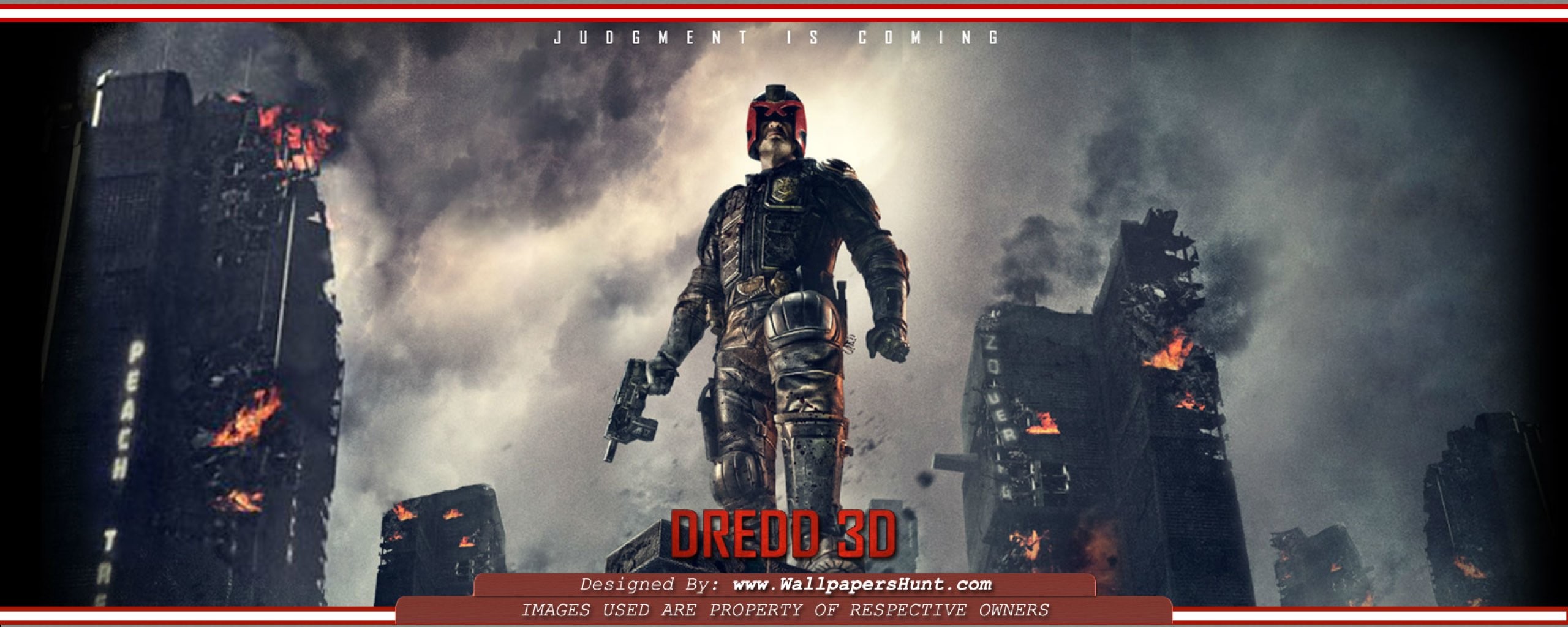 Dredd Movie Poster Background - HD Wallpaper 