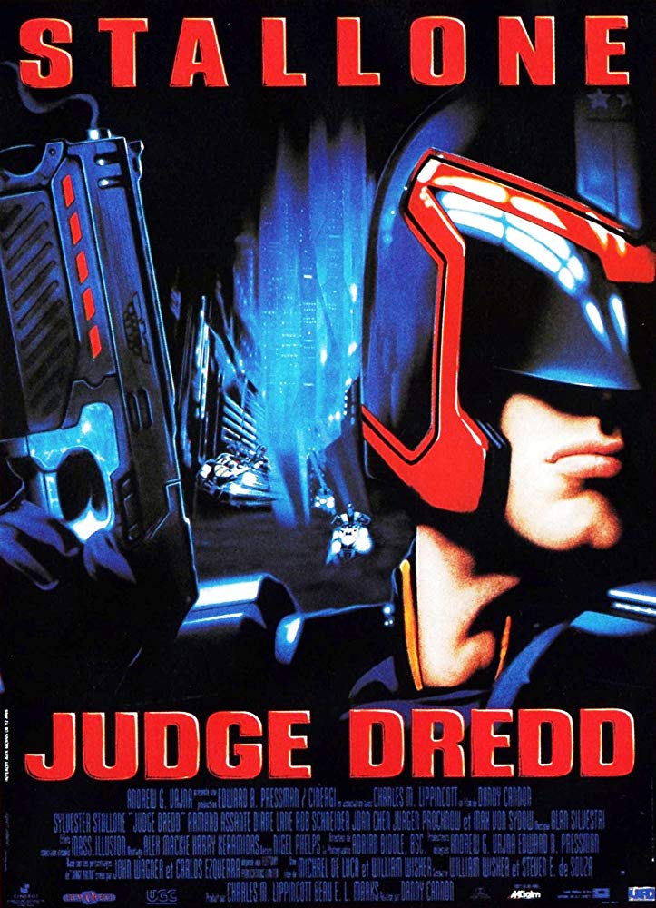 Judge Dredd Movie Poster - HD Wallpaper 