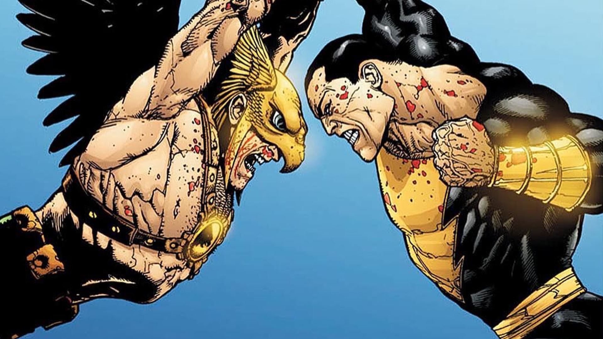 Black Adam And Hawkman - HD Wallpaper 