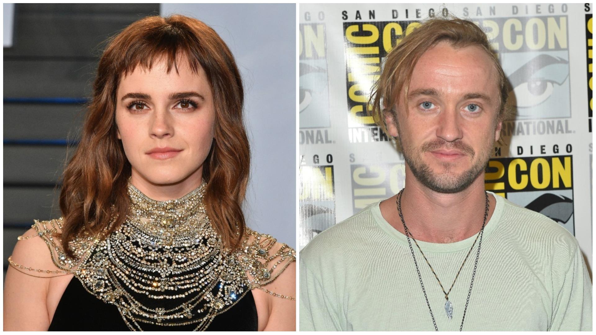 Emma Watson Tom Felton - Tom Felton And Emma Watson 2019 - HD Wallpaper 