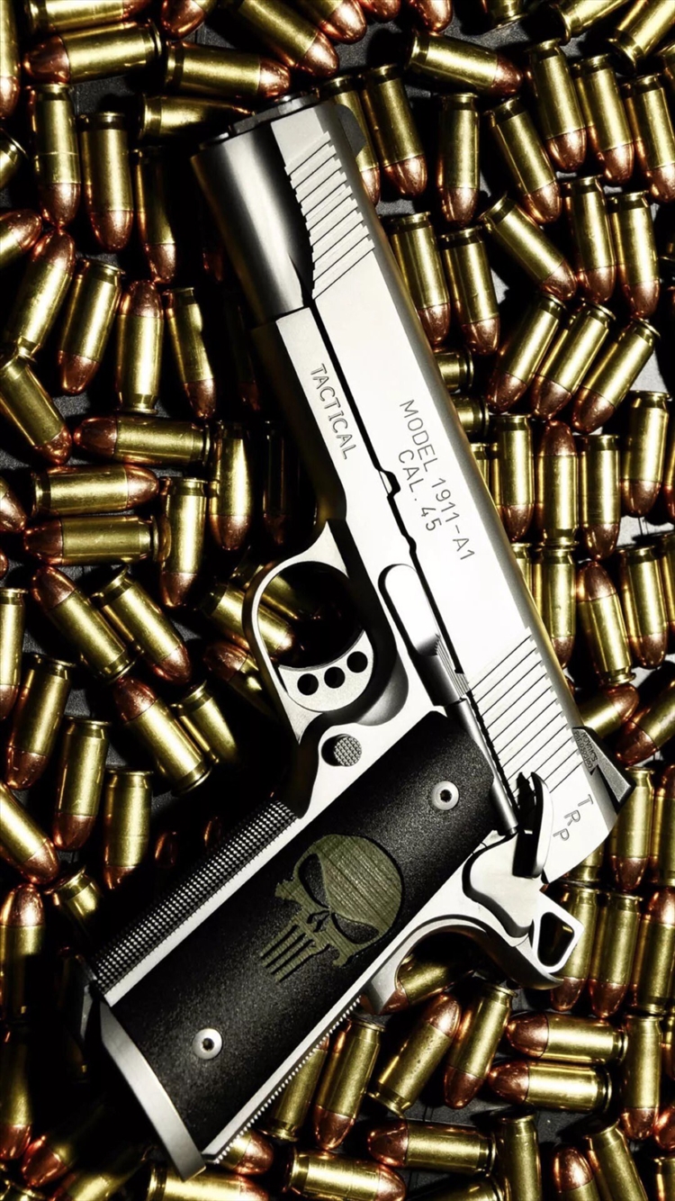 Cool Gun Wallpapers For Iphone - HD Wallpaper 