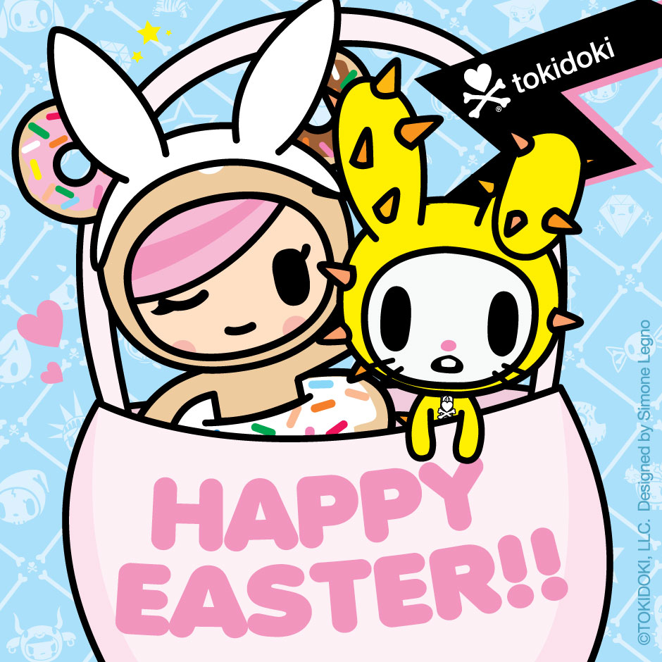 Tokidoki Happy Easter - HD Wallpaper 