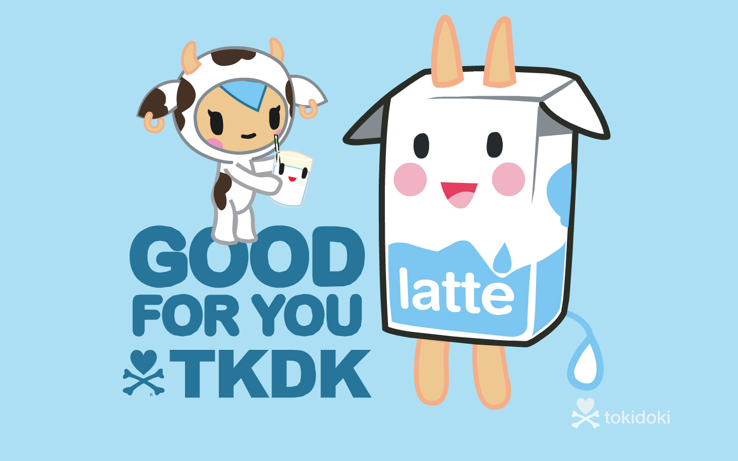 Kawaii Wallpaper Desktop - Tokidoki Latte - HD Wallpaper 