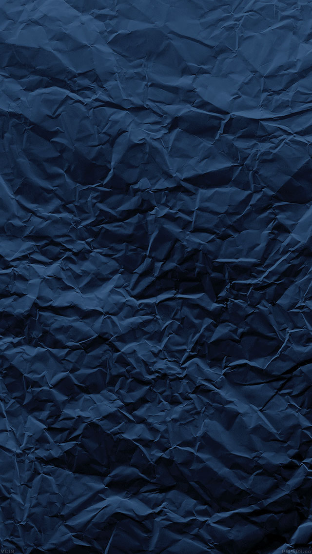 Paper Creased Blue Texture Iphone Wallpaper - Dark Blue Wallpaper Iphone - HD Wallpaper 