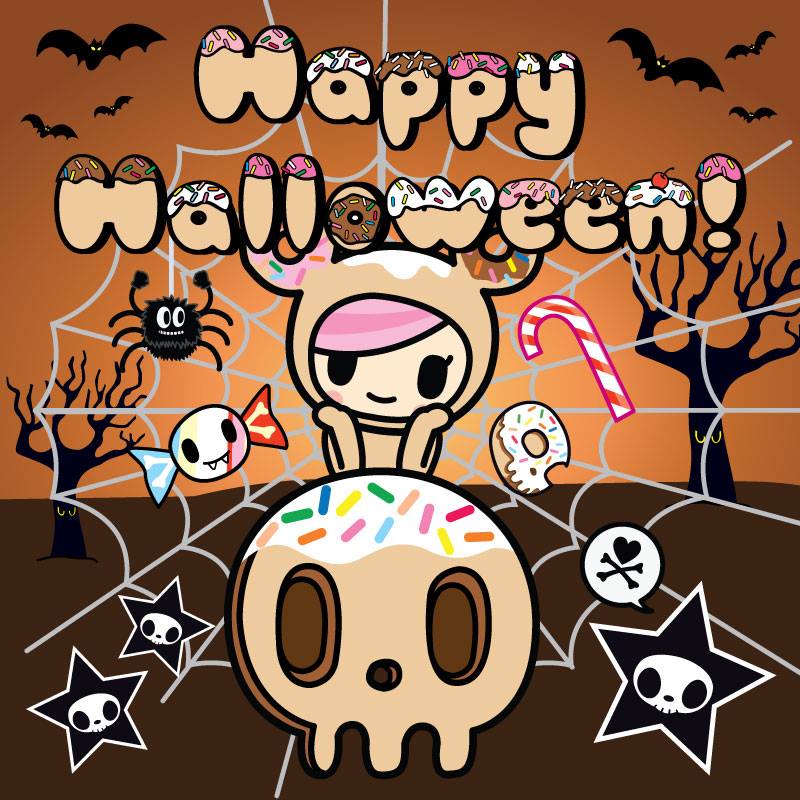 Happy Halloween - Tokidoki Halloween - HD Wallpaper 