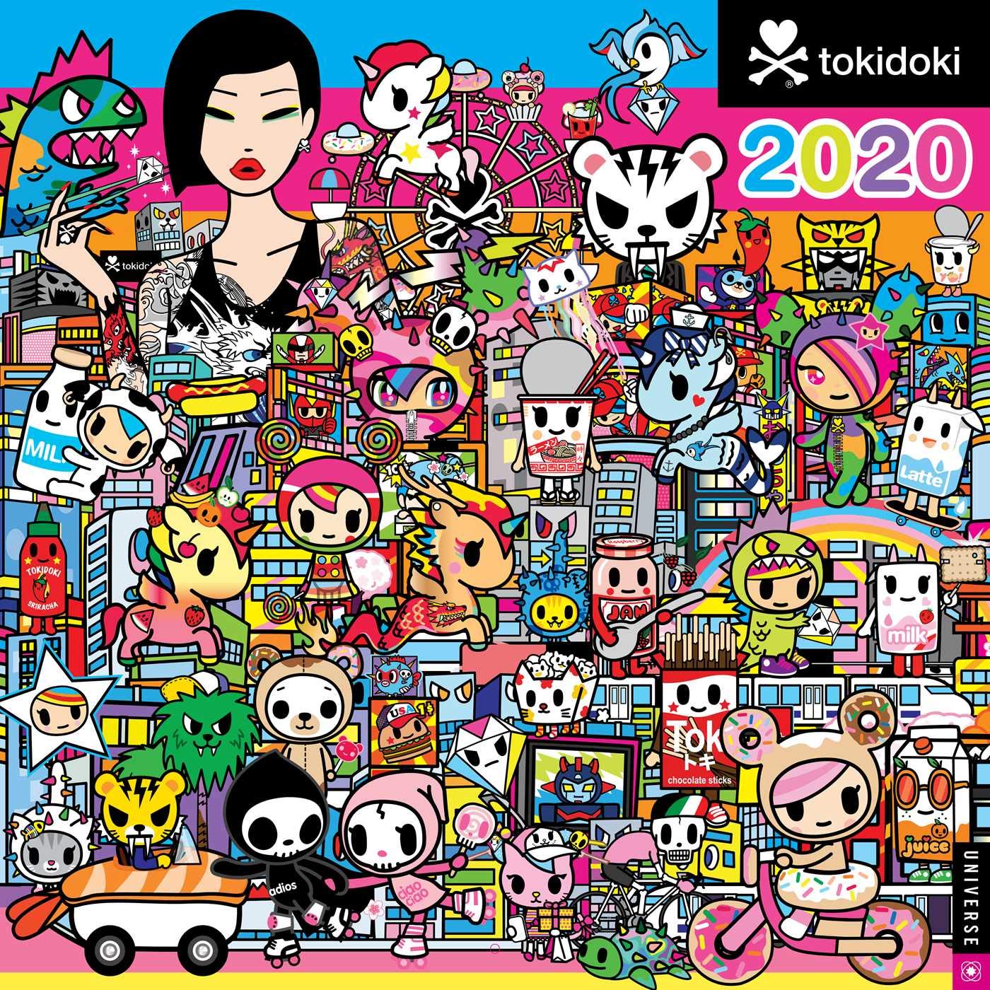 Tokidoki 2020 Wall Calendar - HD Wallpaper 