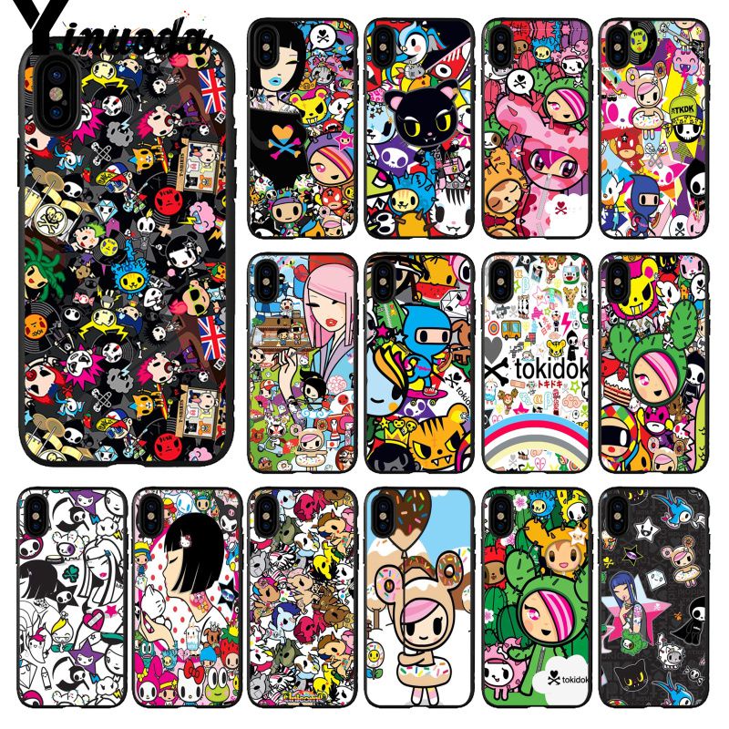 Yinuoda Japan Tokidoki Japanese Smart Cover Black Soft - Cartoon - HD Wallpaper 