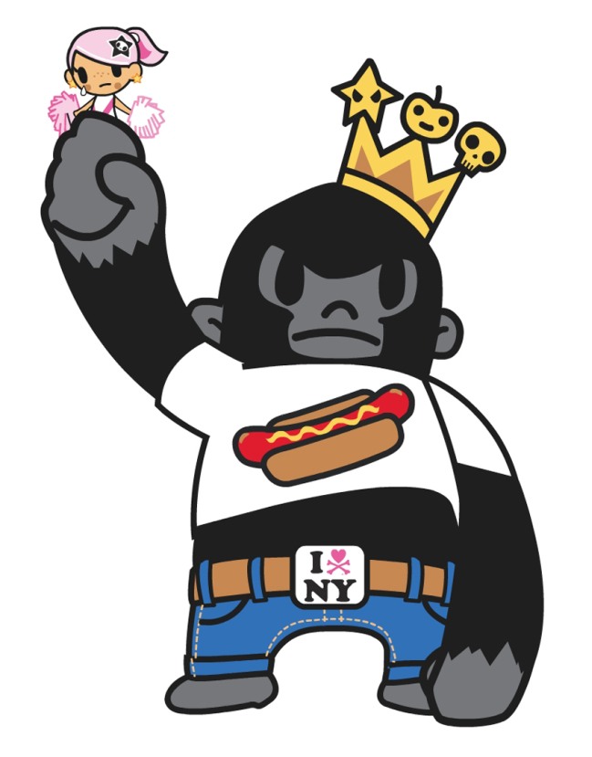 Tokidoki Gorilla - HD Wallpaper 