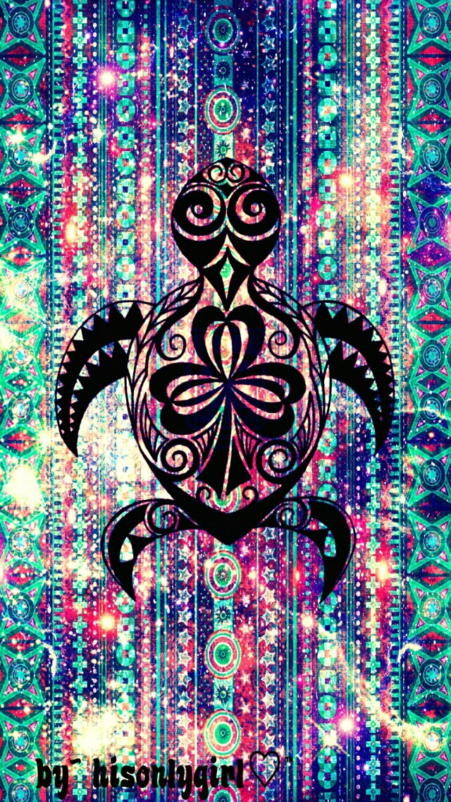 Wallpaper Image Tribal Turtle Wallpaper Iphone 640x1136 Wallpaper Teahub Io