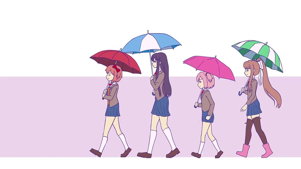 Doki Doki Literature Club - HD Wallpaper 