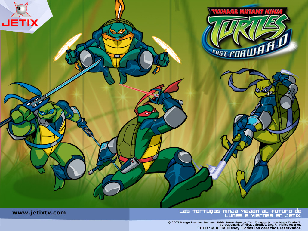 Tortugas Ninja Fast Forward - HD Wallpaper 