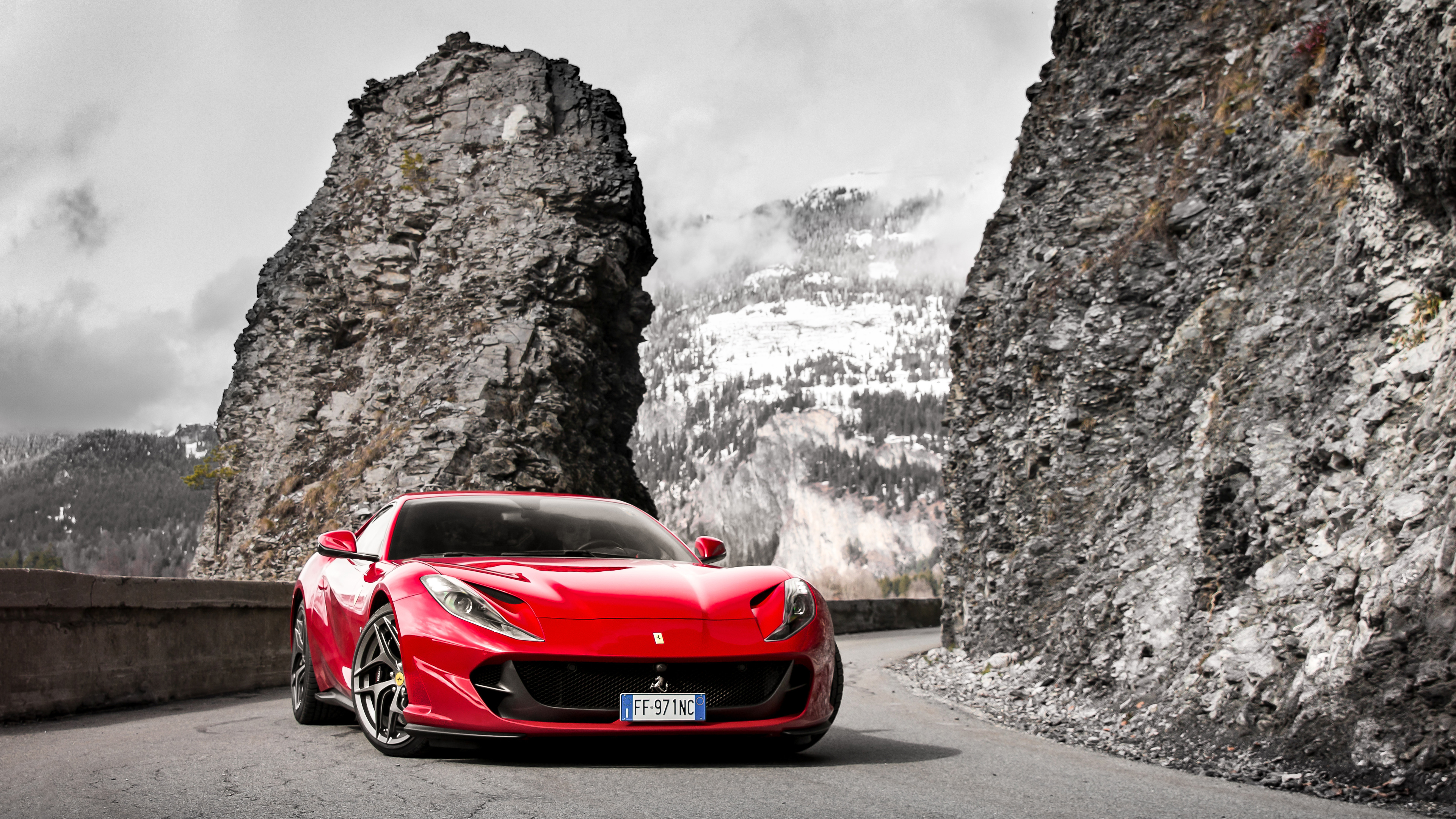Ferrari Portofino 5k - Ferrari 812 Superfast Background - HD Wallpaper 