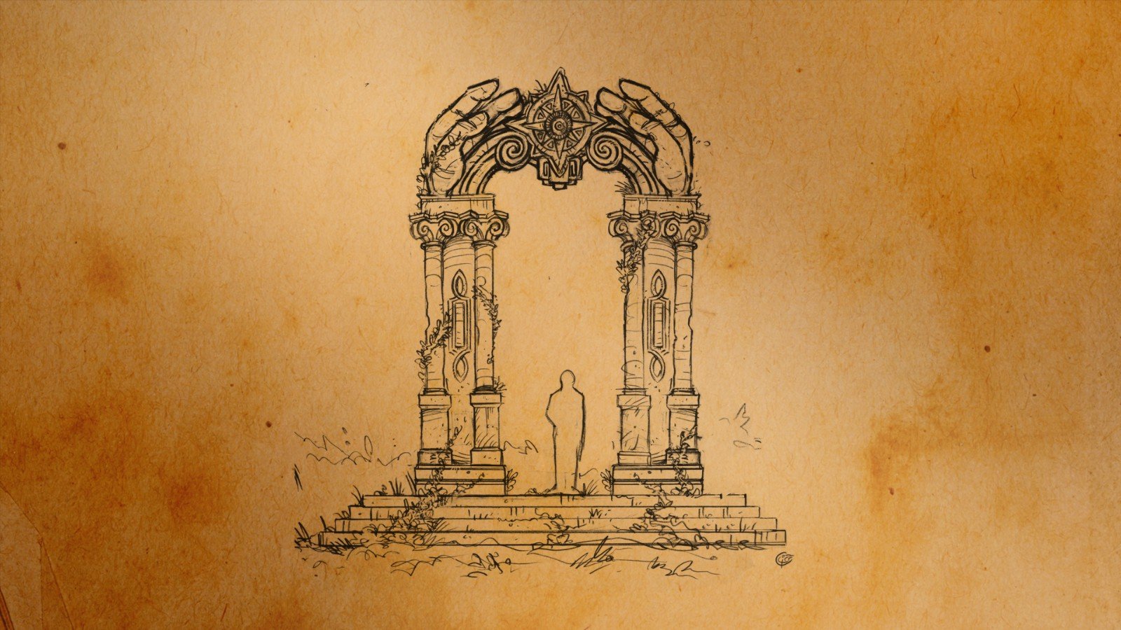 High Resolution Divinity - Triumphal Arch - HD Wallpaper 