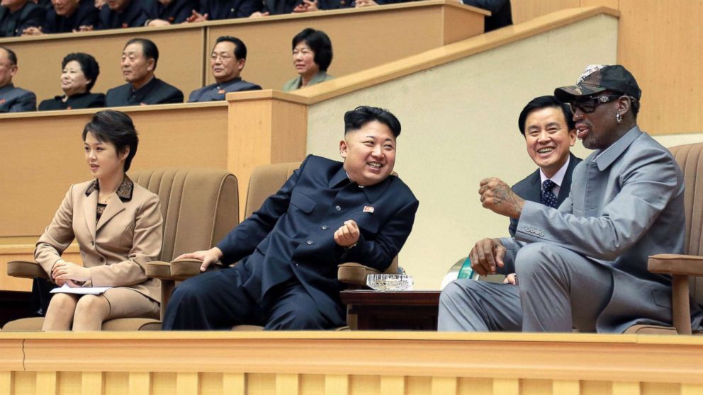 Dennis Rodman And Kim Jong Un Friendship - HD Wallpaper 