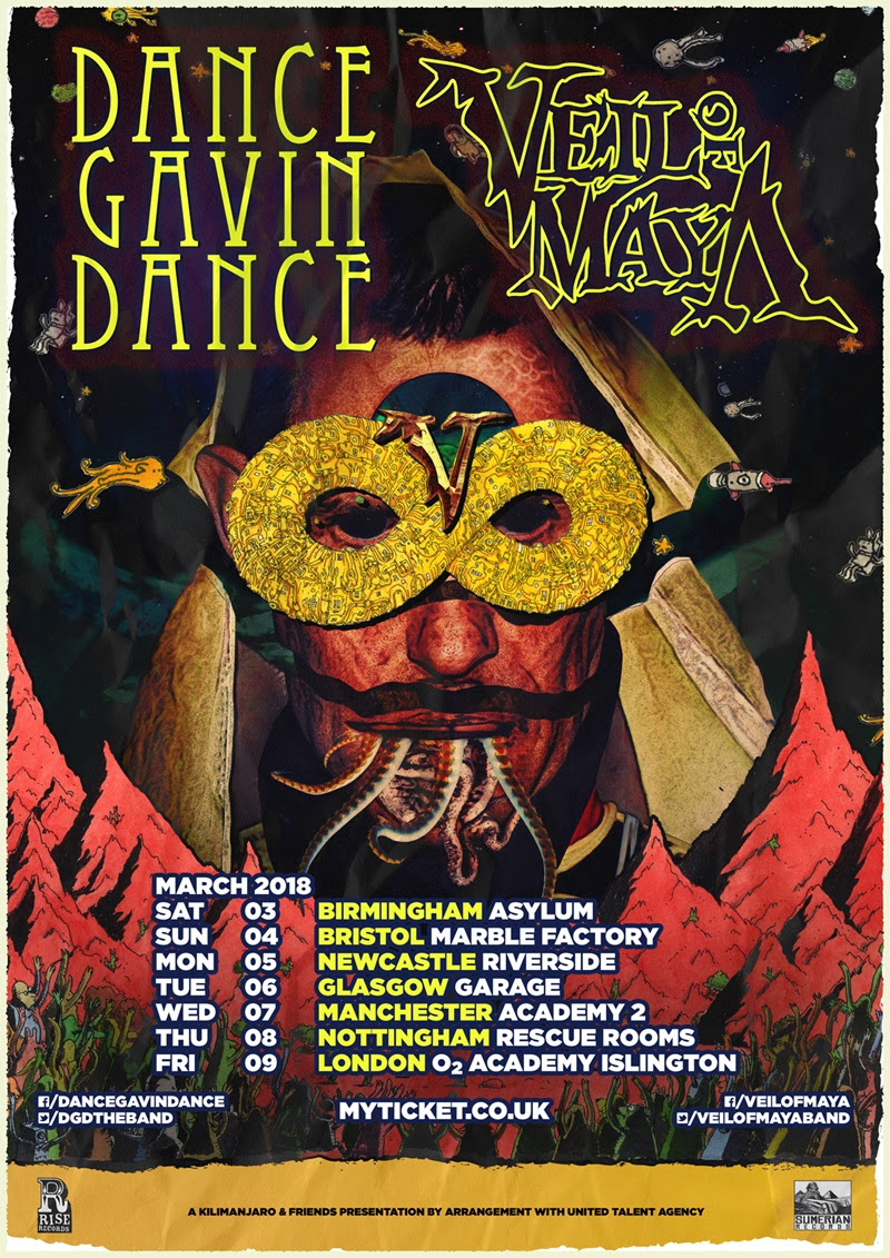 Dance Gavin Wallpaper Reddit - Dance Gavin Dance Tour 2018 - HD Wallpaper 