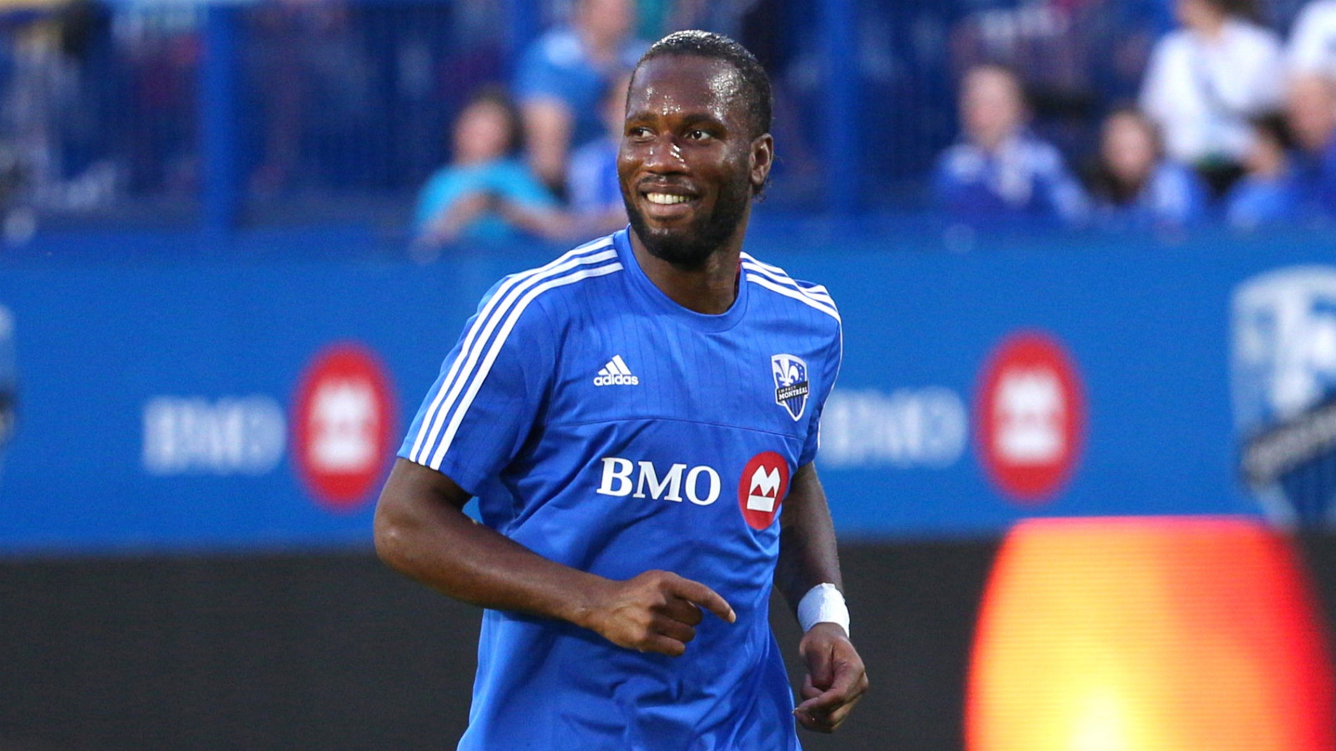 Didier Drogba Montreal Impact Mls 08222015 - Toronto Fc Jersey - HD Wallpaper 