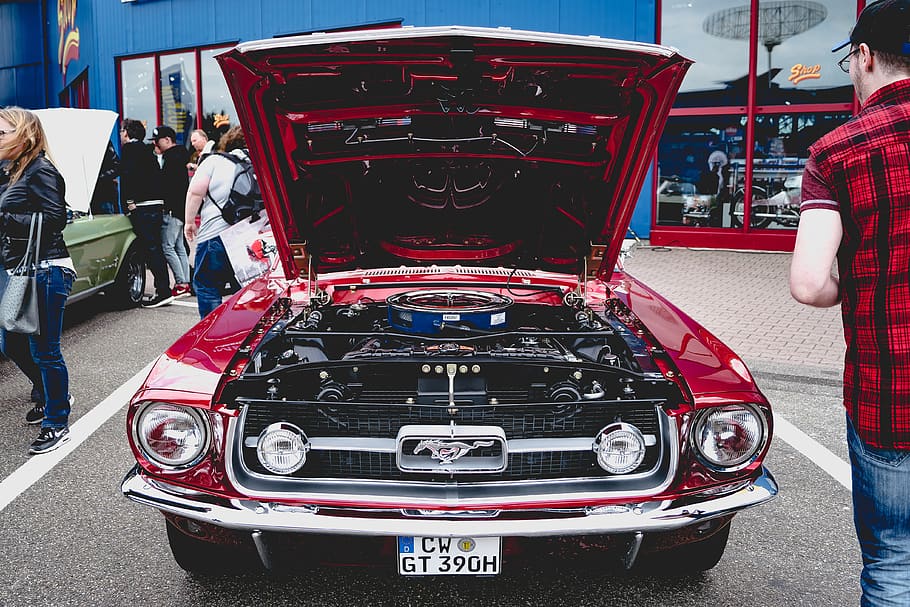 First Generation Ford Mustang - HD Wallpaper 