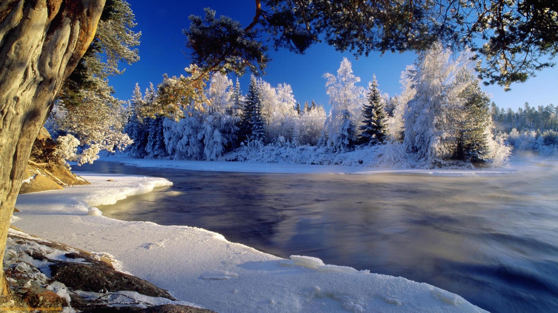 1920x1080, Swedish Landscape Wallpapers - Early Winter Desktop Background - HD Wallpaper 