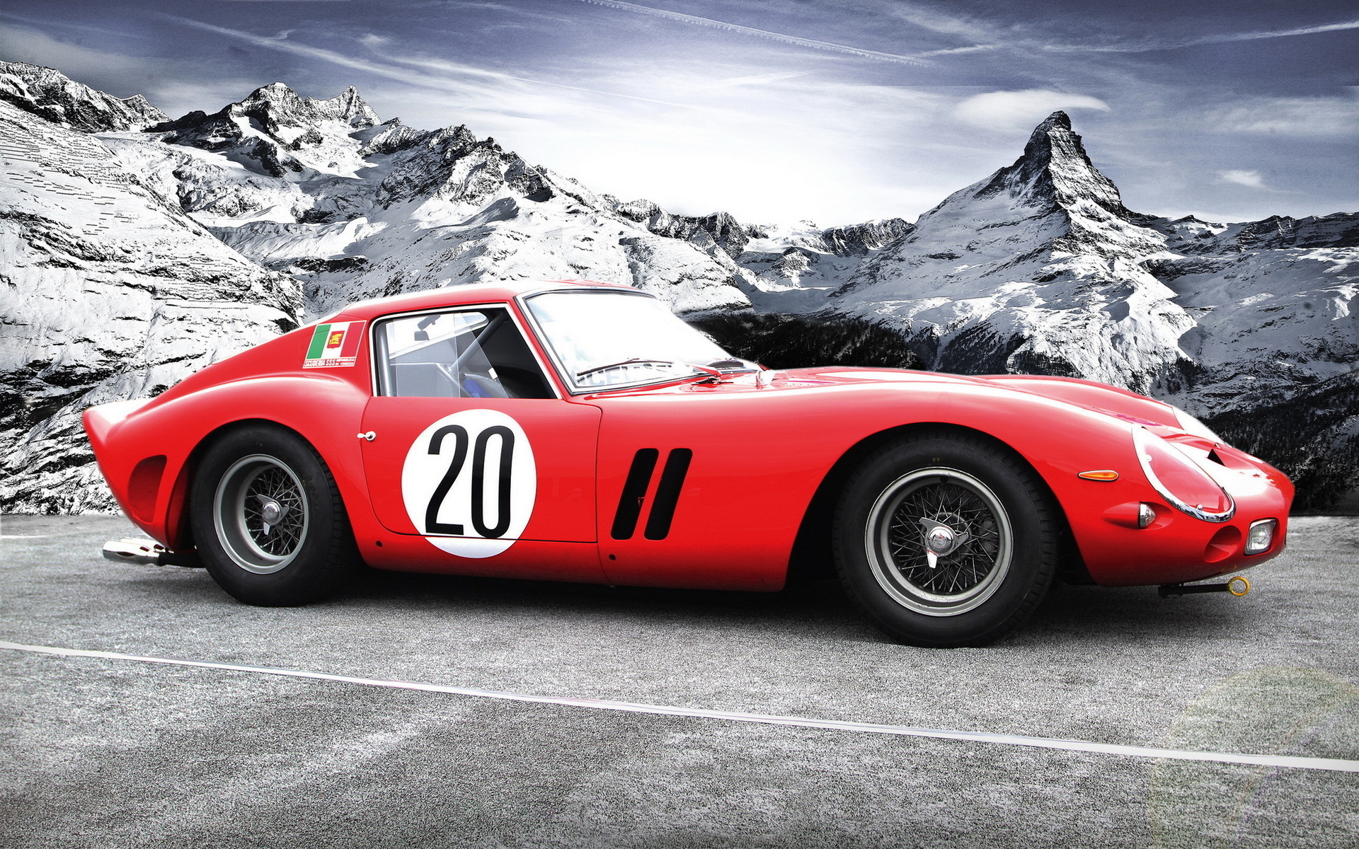 Ferrari 250 Gto Background - HD Wallpaper 
