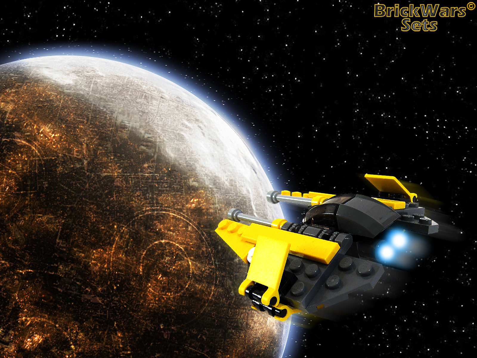 Prelude To The Battle Of Coruscant - Lego Star Wars - HD Wallpaper 