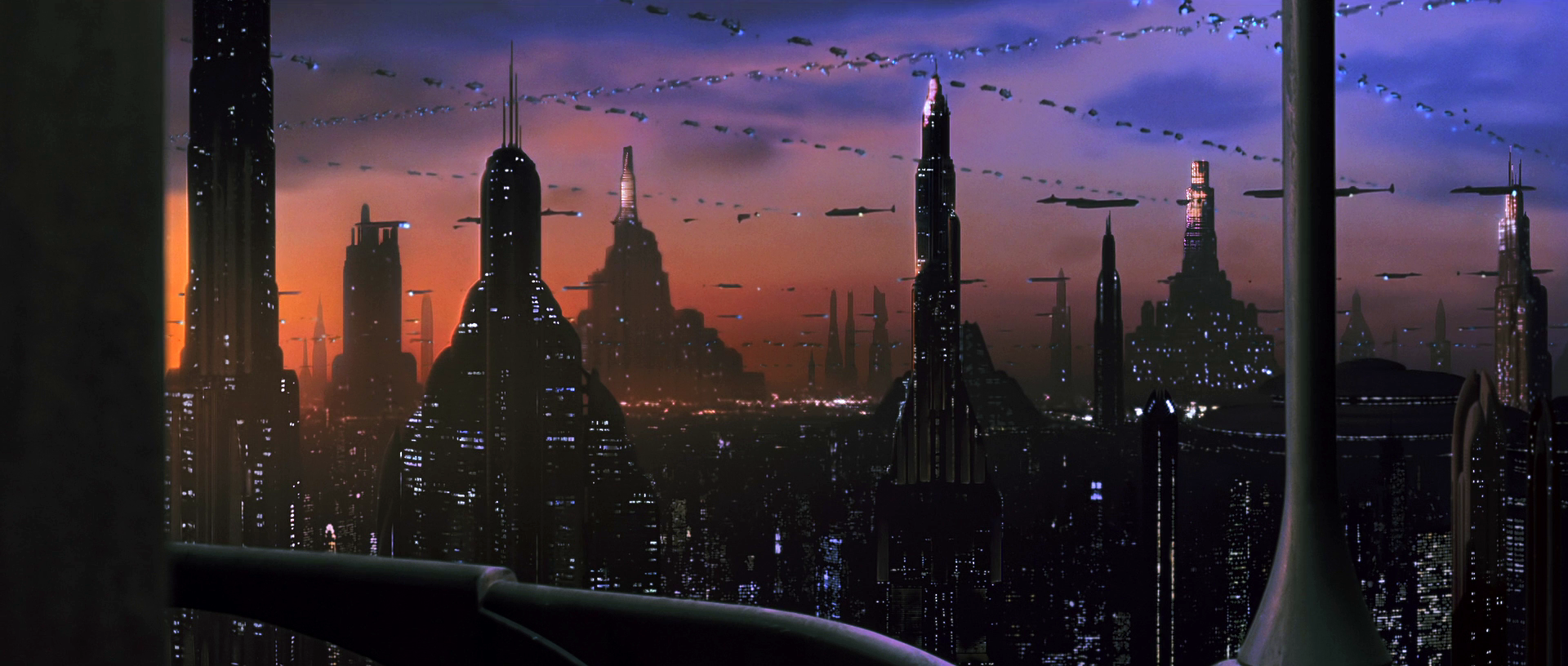 Coruscant From Star Wars - HD Wallpaper 