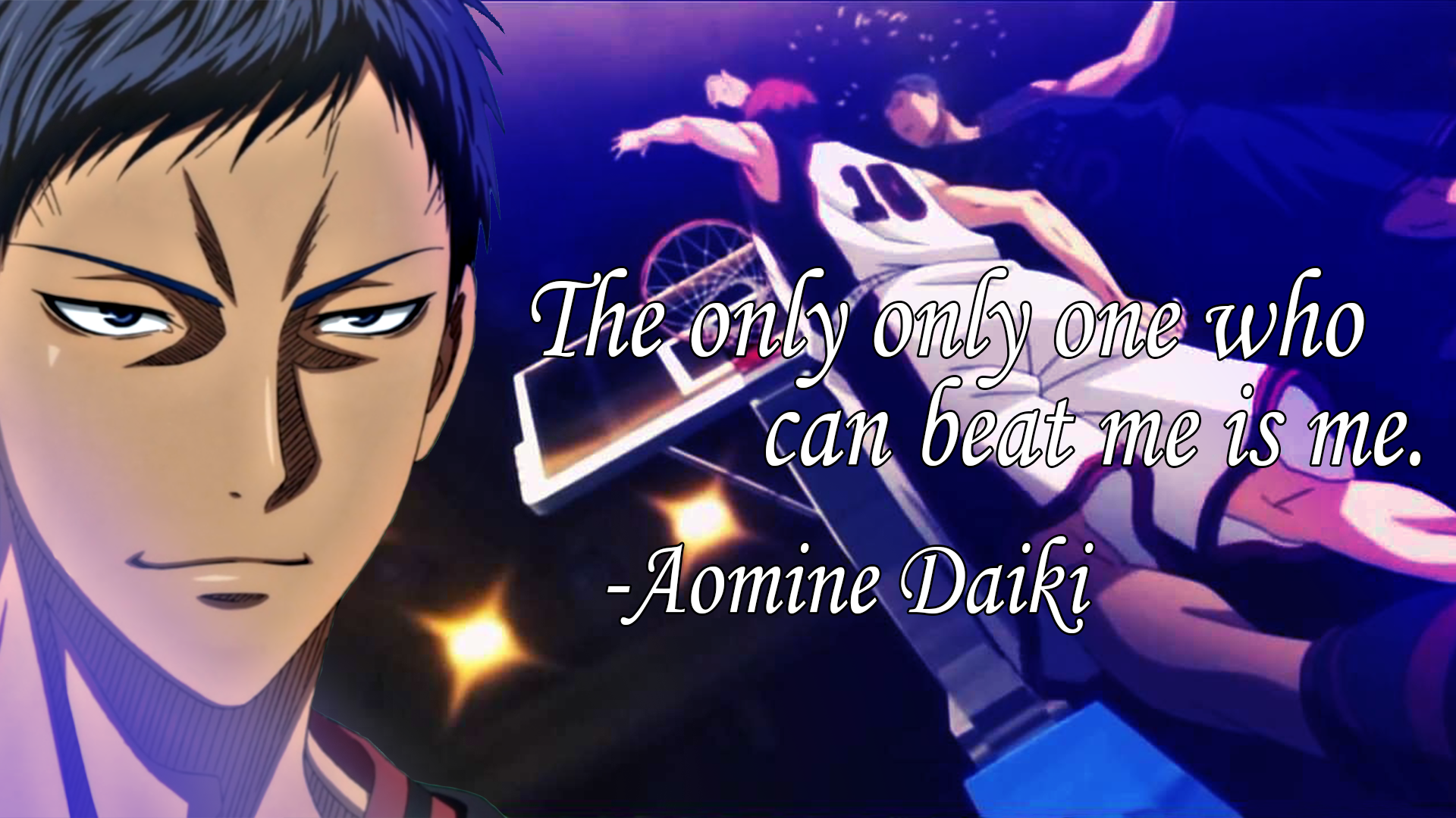 Aomine Quote - HD Wallpaper 