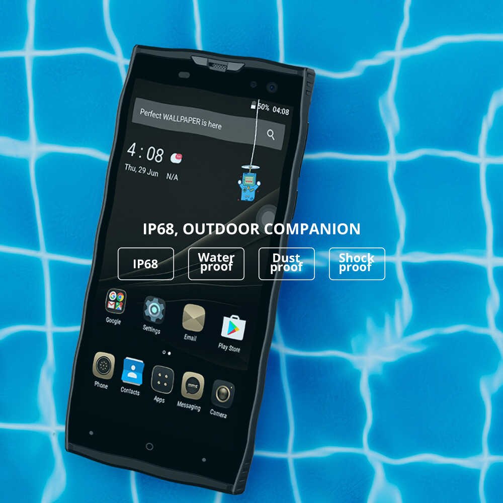Doogee S50 Smartphone Ip68 Waterproof 5180mah Fast - Doogee S50 - HD Wallpaper 