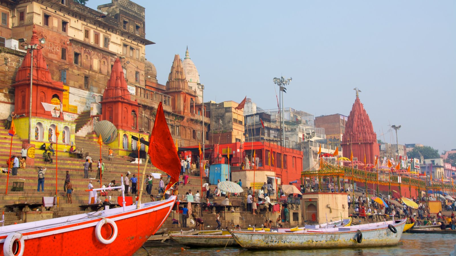Varanasi1 - Dasaswamedh Ghat Banaras Hd - HD Wallpaper 