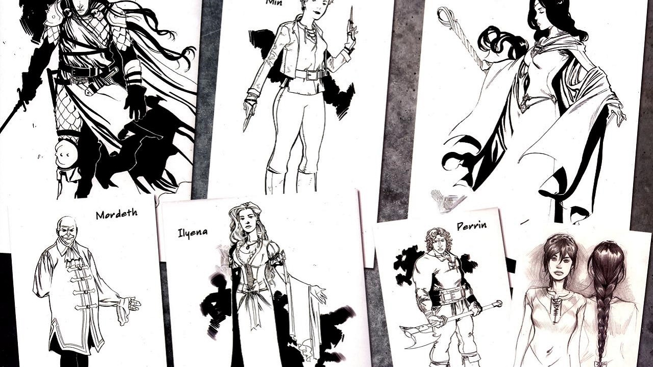 The Wheel Of Time Dream Cast - Wheel Of Time Concept Art - HD Wallpaper 