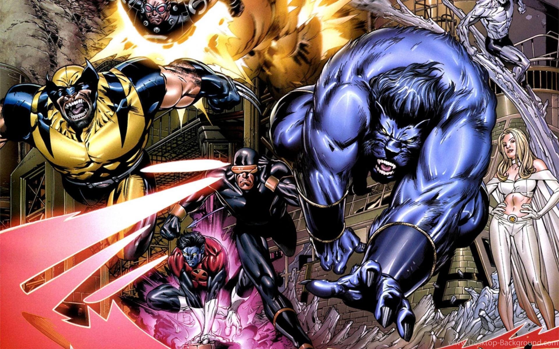 Widescreen 
 Data Src Top X Men Nightcrawler Wallpaper - X Men Beast Endangered Species - HD Wallpaper 