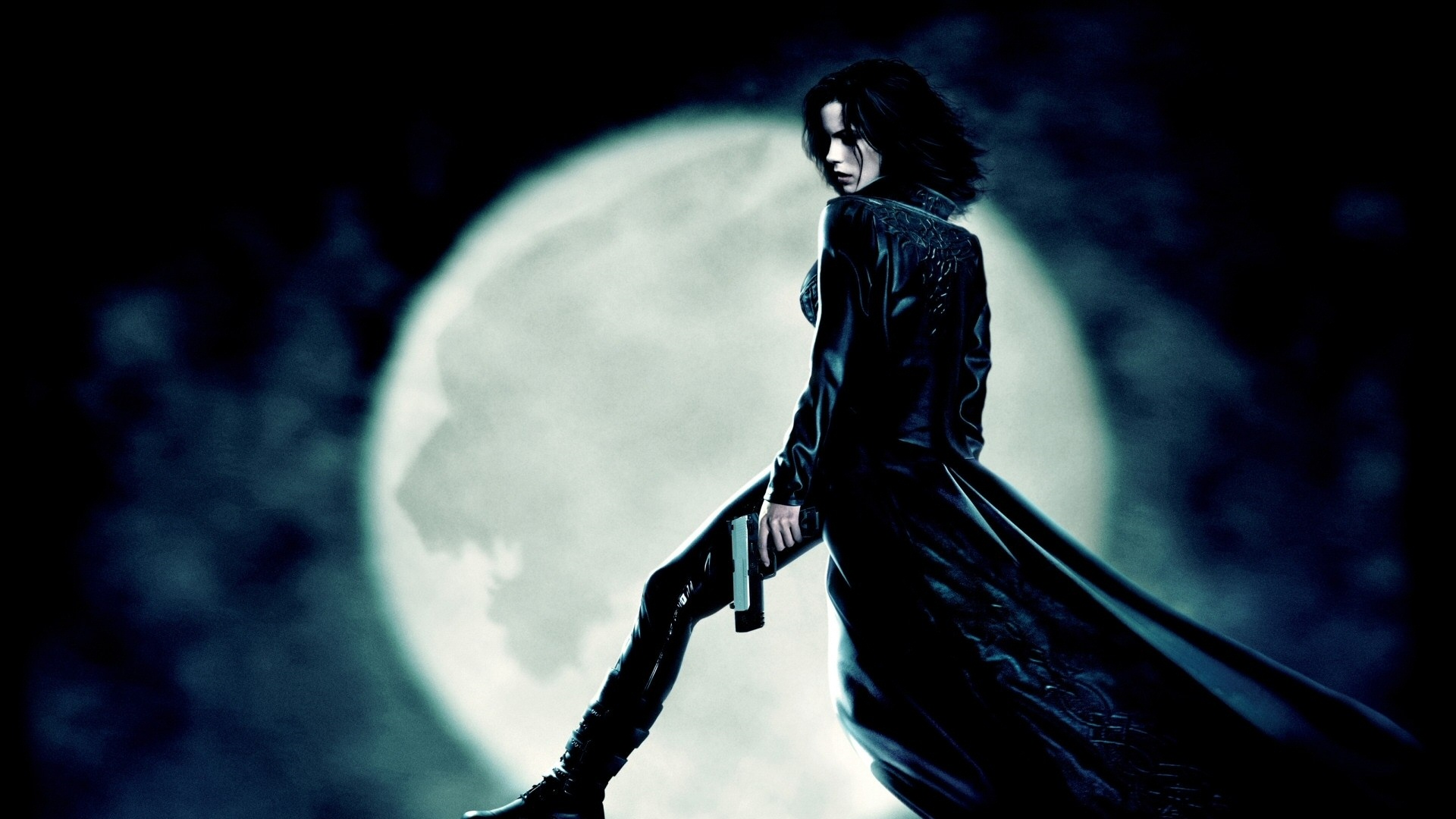 Dark Anime Art Underworld Poster Movie Hd 388935 Wallpaper - Underworld Kate Beckinsale Vampire - HD Wallpaper 