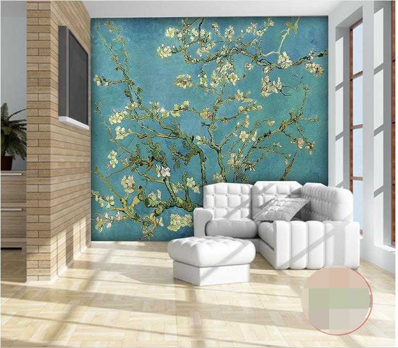 Custom 3d Photo Wallpaper Livingroom Mural Van Gogh - Wallpaper - HD Wallpaper 
