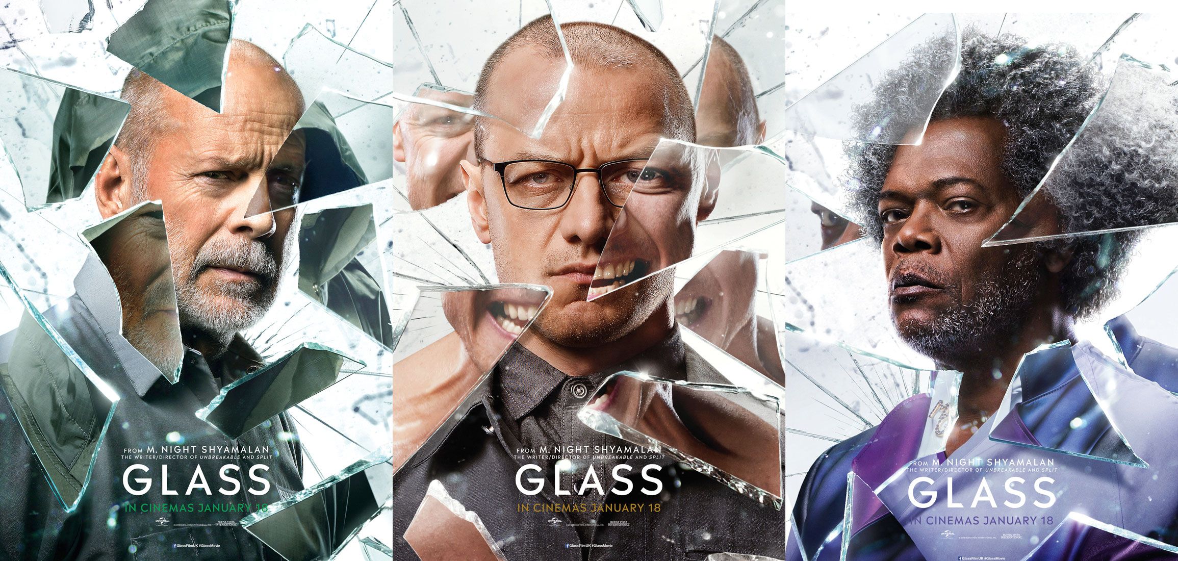 Glass M Night Shyamalan Poster - HD Wallpaper 