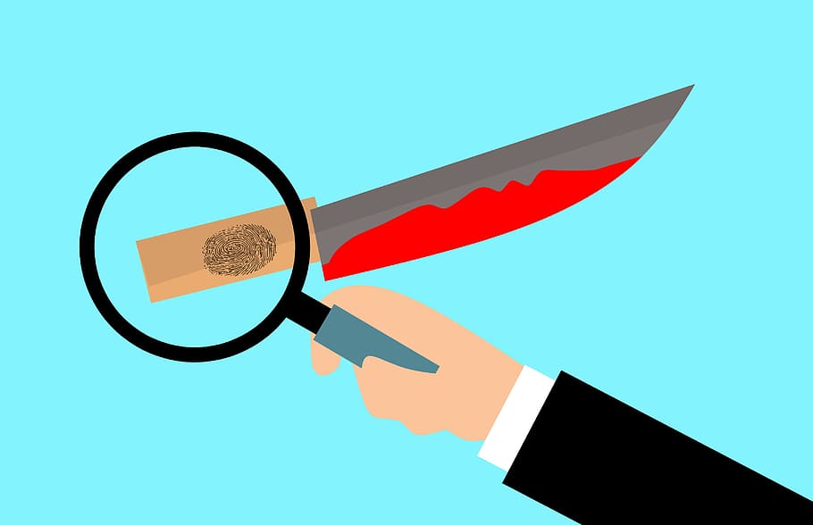 Illustration Of Examination Of A Crime Scene - Examination Of A Crime Scene - HD Wallpaper 