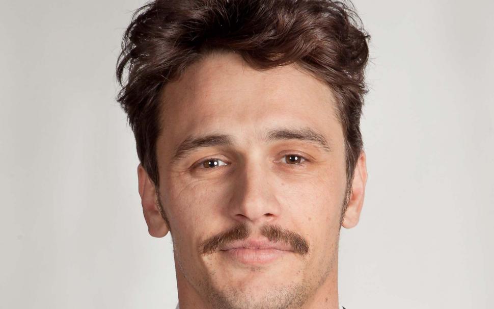 James Franco Picture Wallpaper,james Franco Hd Wallpaper,celebrity - James Franco With A Mustache - HD Wallpaper 