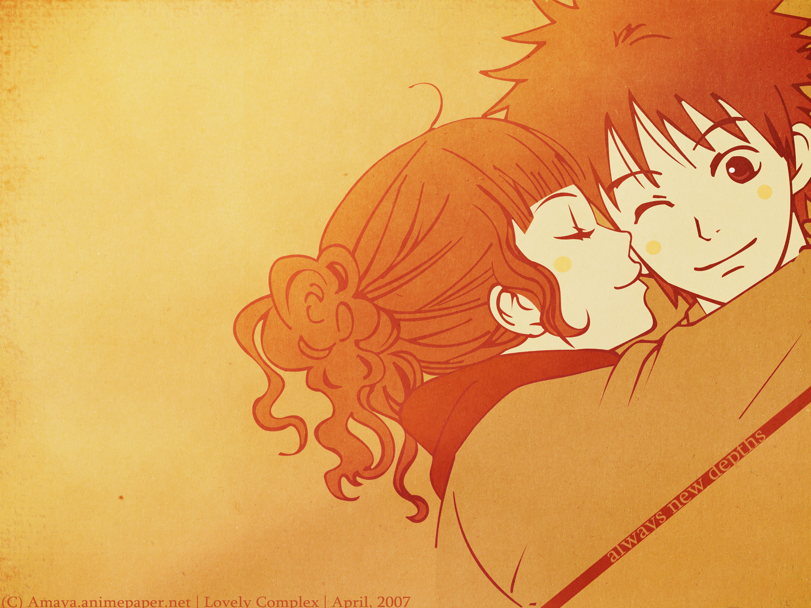 Lovely Complex Wallpaper - Nobuko Lovely Complex - HD Wallpaper 