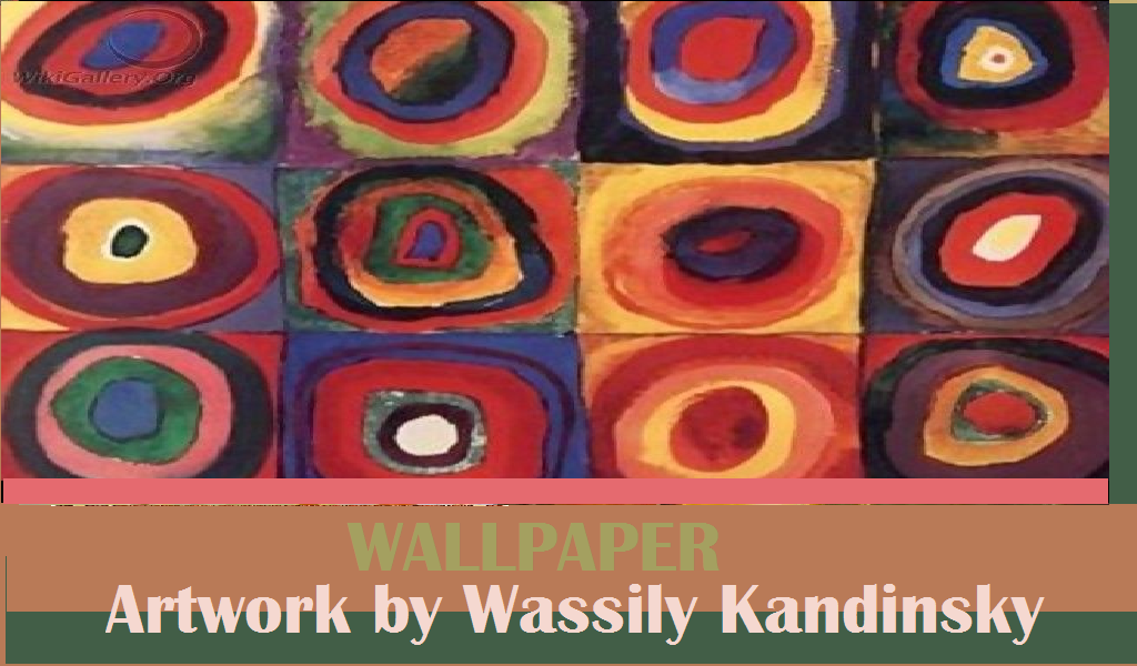 Wassily Kandinsky - 1024x600 Wallpaper 