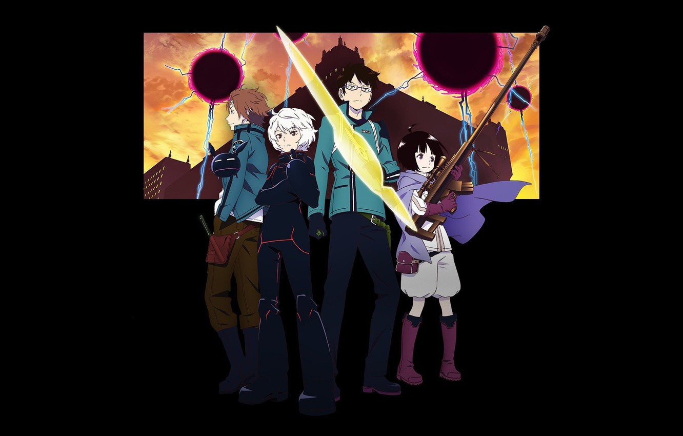 Photo Wallpaper Sword, Gun, Soldiers, Mecha, Weapon, - World Trigger 🌝 ❤ - HD Wallpaper 