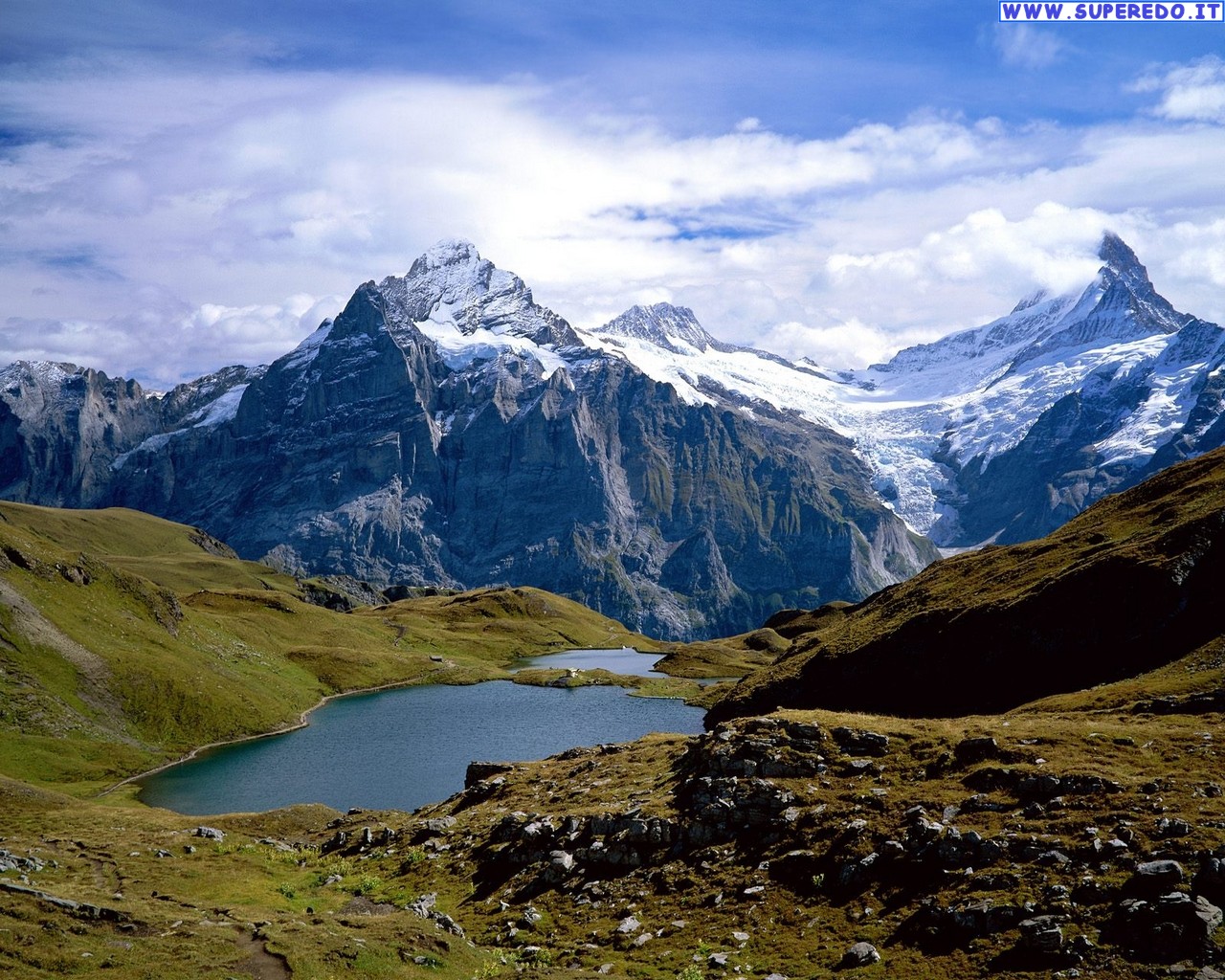 Mountains - Background Pegunungan Indah - HD Wallpaper 