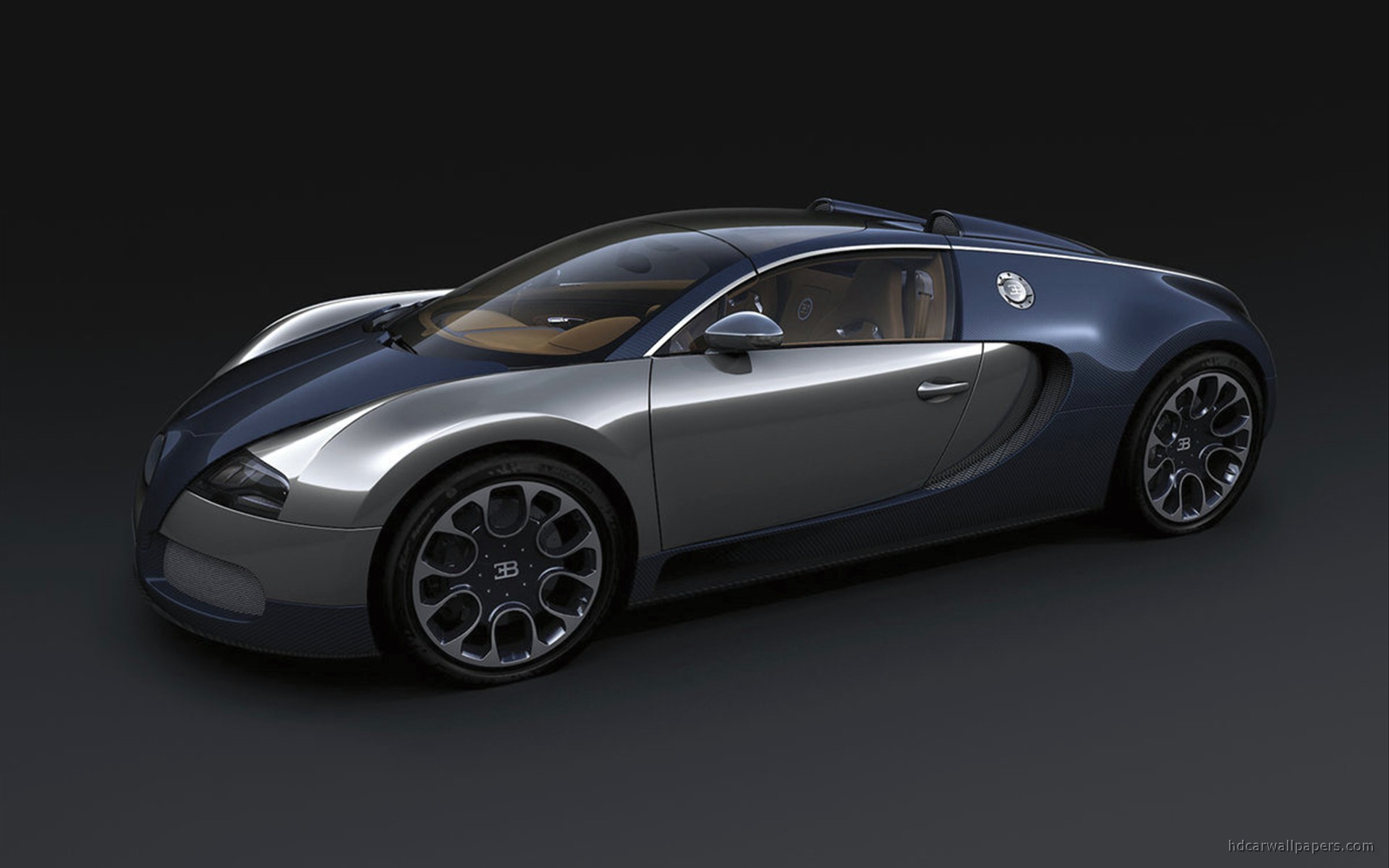Bugatti Veyron Sang Bleu - HD Wallpaper 