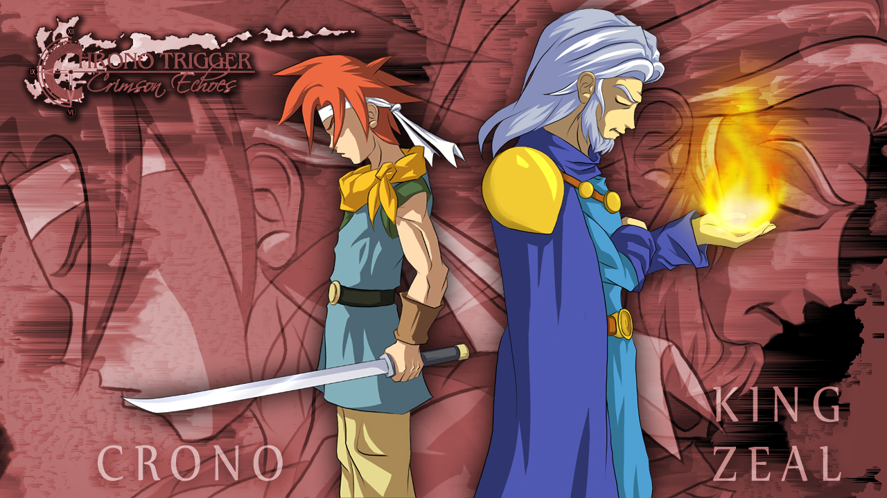 Crimson Echoes Wallpaper By Tushantin - King Zeal Chrono Trigger - HD Wallpaper 