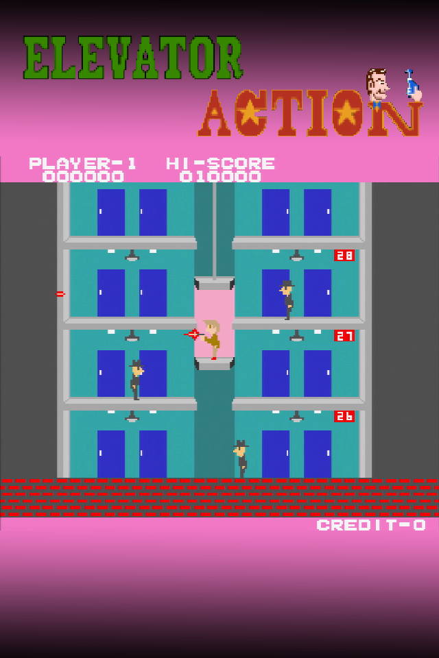 Elevator Action Arcade 640x960 Wallpaper teahub.io