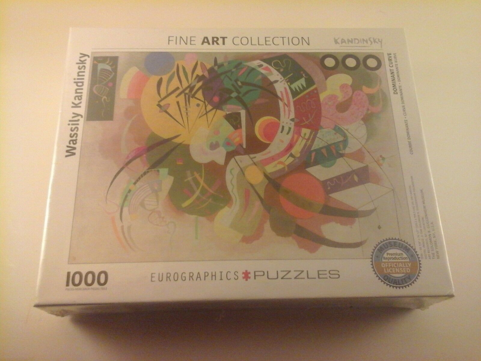 Wassily Kandinsky Dominant Curve - HD Wallpaper 