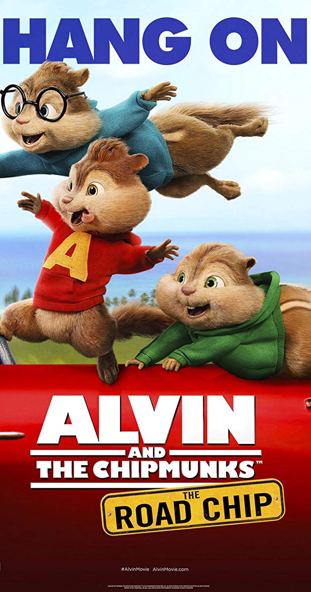 Alvin And The Chipmunks The Road Chip Movie Poster - HD Wallpaper 