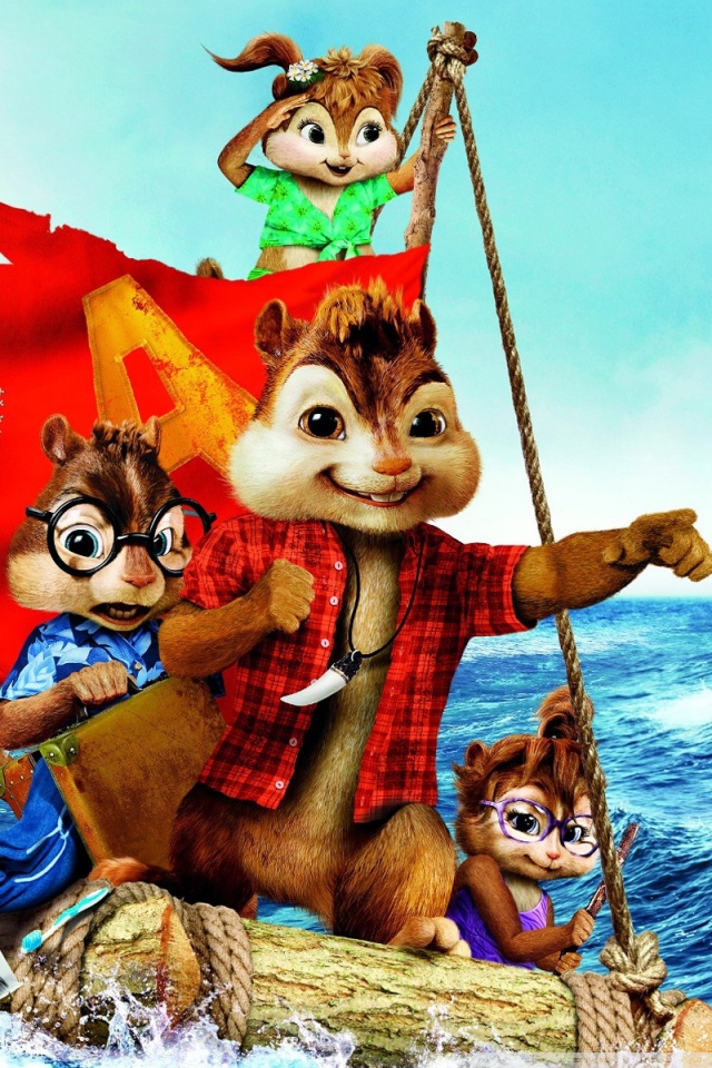 Alvin And The Chipmunks The Movie - HD Wallpaper 