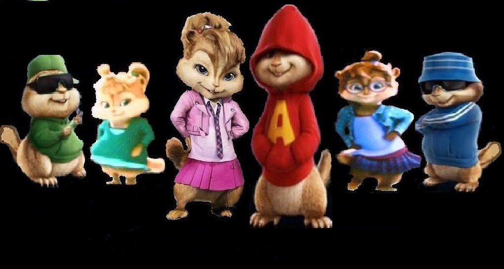 Alvin And The Chipmunks With Girls - HD Wallpaper 