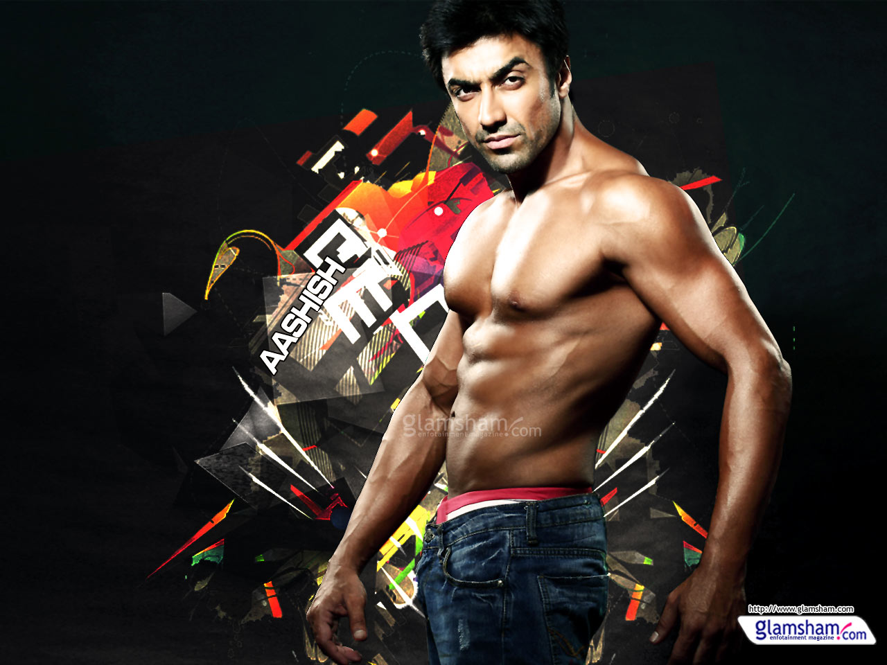 Shirtless Actor Ashish Choudhry - HD Wallpaper 