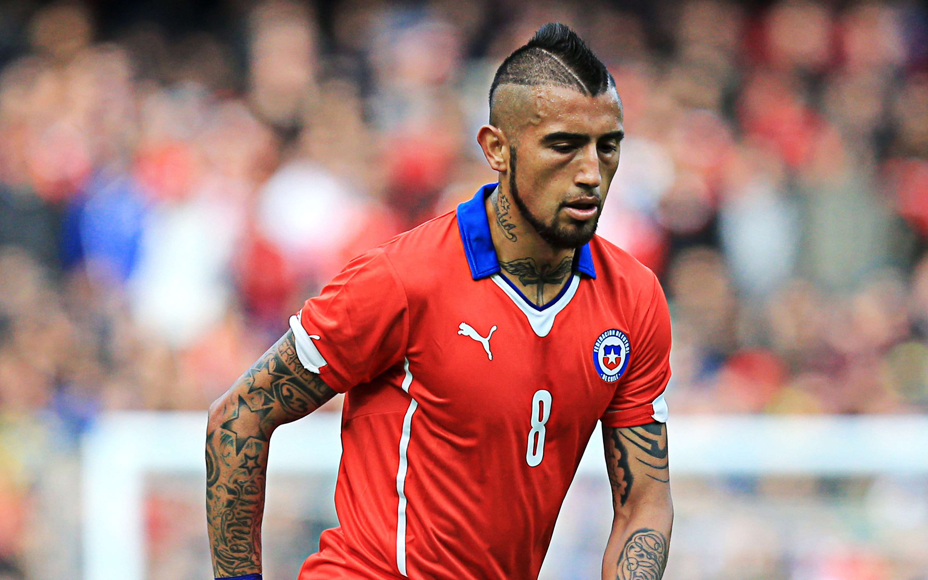 Arturo Vidal, 4k, Chile National Football Team, Portrait, - Arturo Vidal 4k Hd - HD Wallpaper 