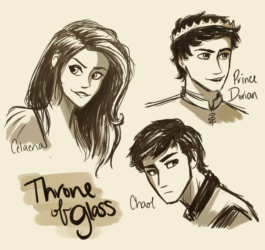 Throne Of Glass - Throne Of Glass Characters Book 1 - HD Wallpaper 