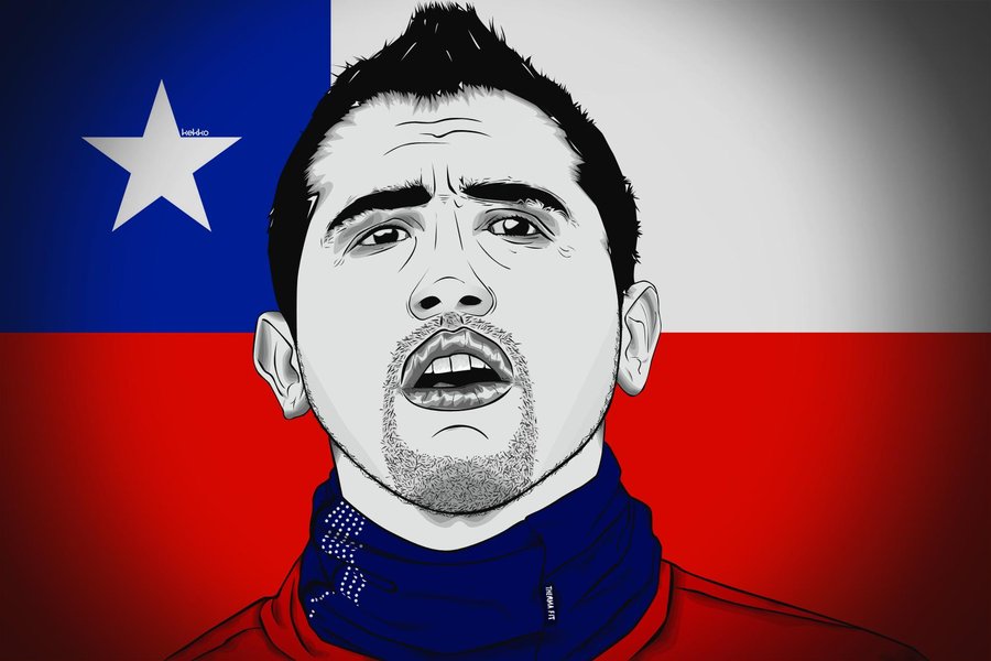 Arturo Vidal Wallpap - Arturo Vidal - HD Wallpaper 